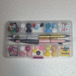 Beadable Pen Kit (Teacher) - Makes 4 Pens